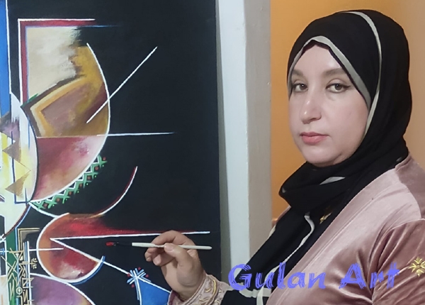 شێوەکاری ئەمازیغی ڕوقیە سمیلی بۆ گوڵان:هەوڵمداوە کەلتووری ئەمازیغی زیندوو بکەمەوە و لە سڕینەوە بیپارێزم