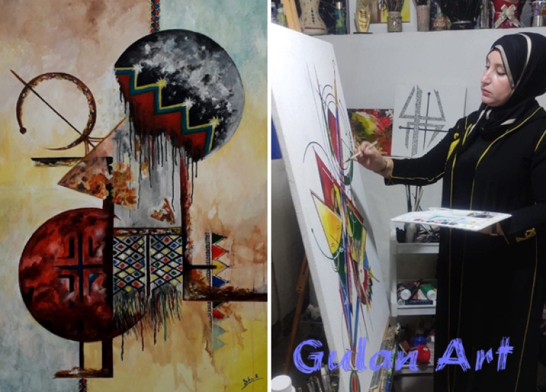 شێوەکاری ئەمازیغی ڕوقیە سمیلی بۆ گوڵان:هەوڵمداوە کەلتووری ئەمازیغی زیندوو بکەمەوە و لە سڕینەوە بیپارێزم