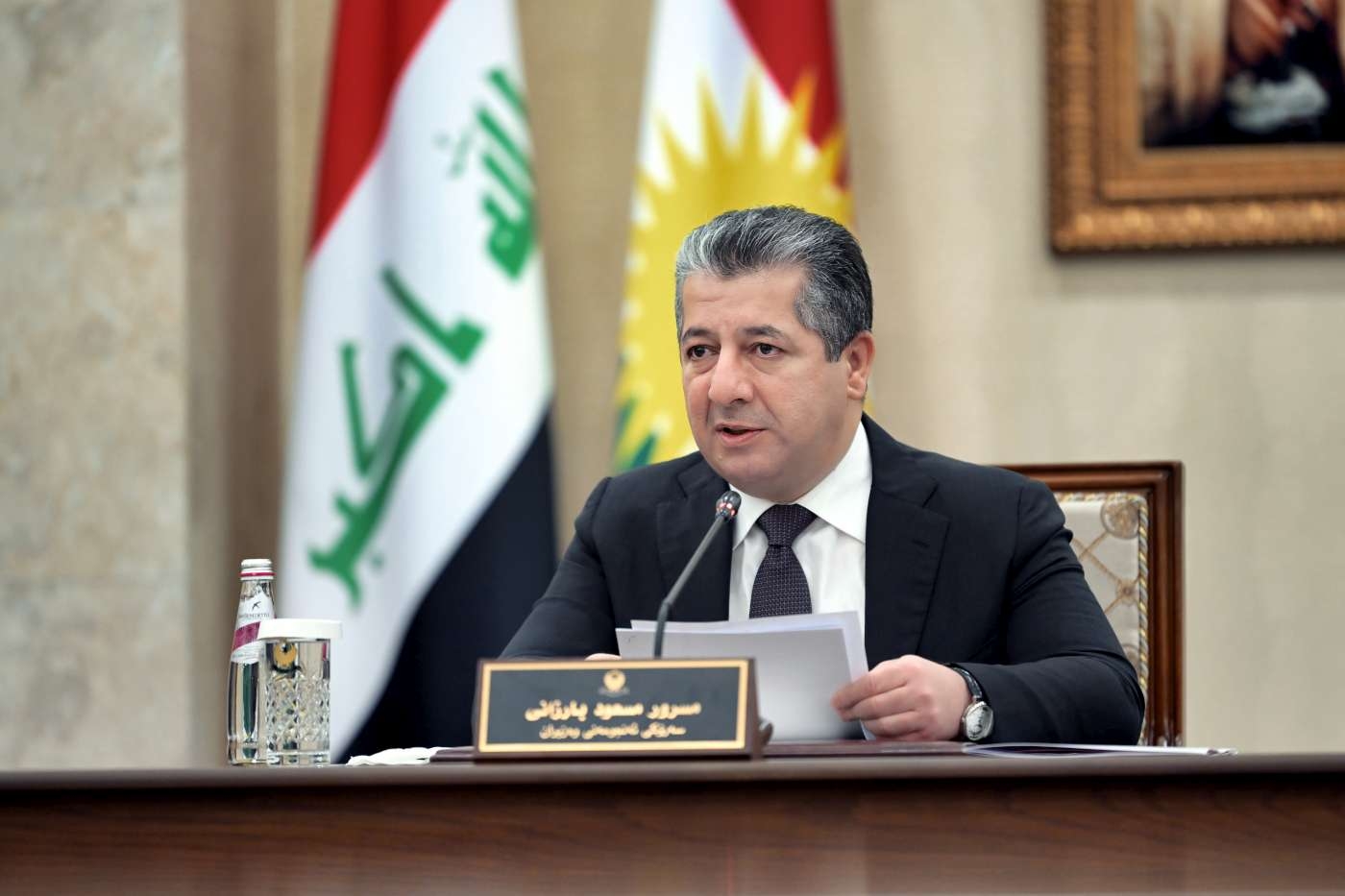 Mesrûr Barzanî daxwaz dike lîsta mûçeyên Adarê bi lez bê amadekirin da berî cejnê bên parvekirin