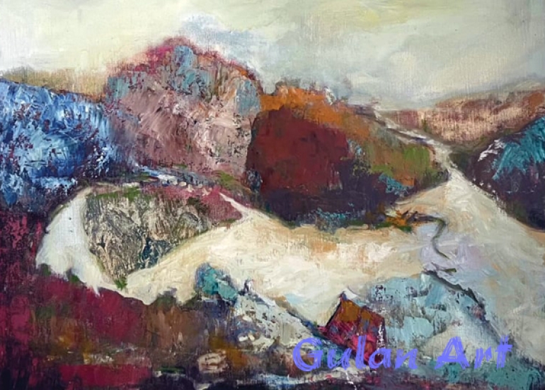 هونەرمەند (رەمزی قوتبەدین) پێشانگەیەكی تایبەتی شێوەكاریی كردەوە