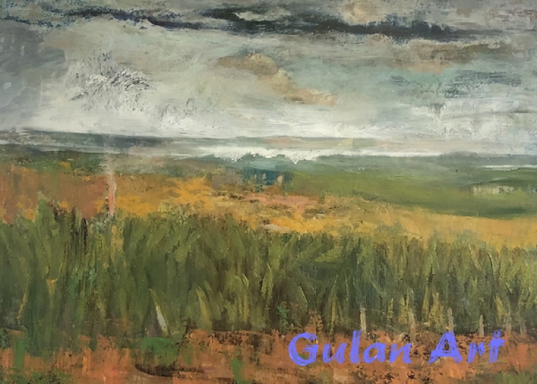 هونەرمەند (رەمزی قوتبەدین) پێشانگەیەكی تایبەتی شێوەكاریی كردەوە