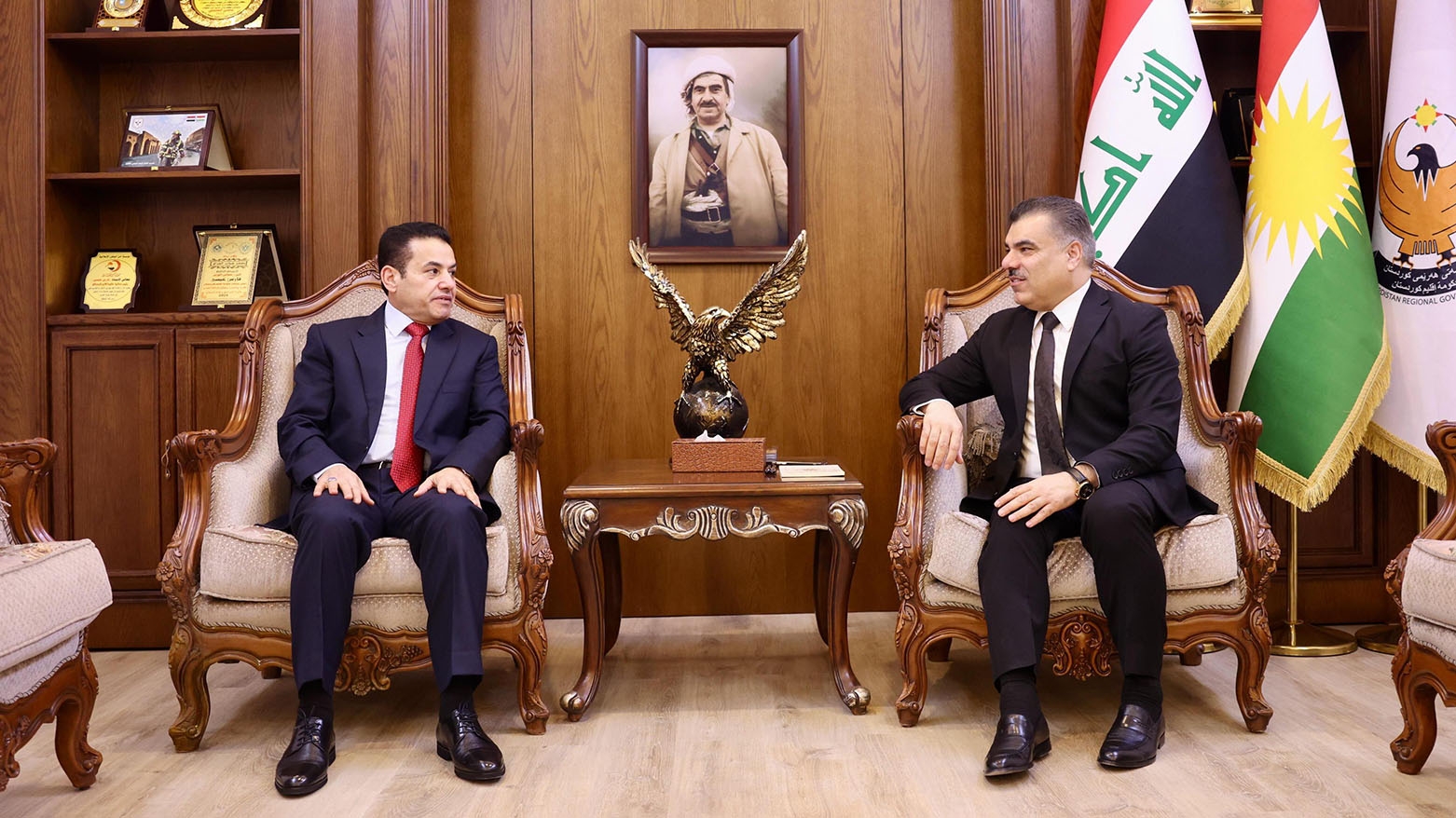 الأعرجي يزور ممثلية إقليم كوردستان في بغداد ويقدم التعازي في ذكرى فاجعة حلبجة