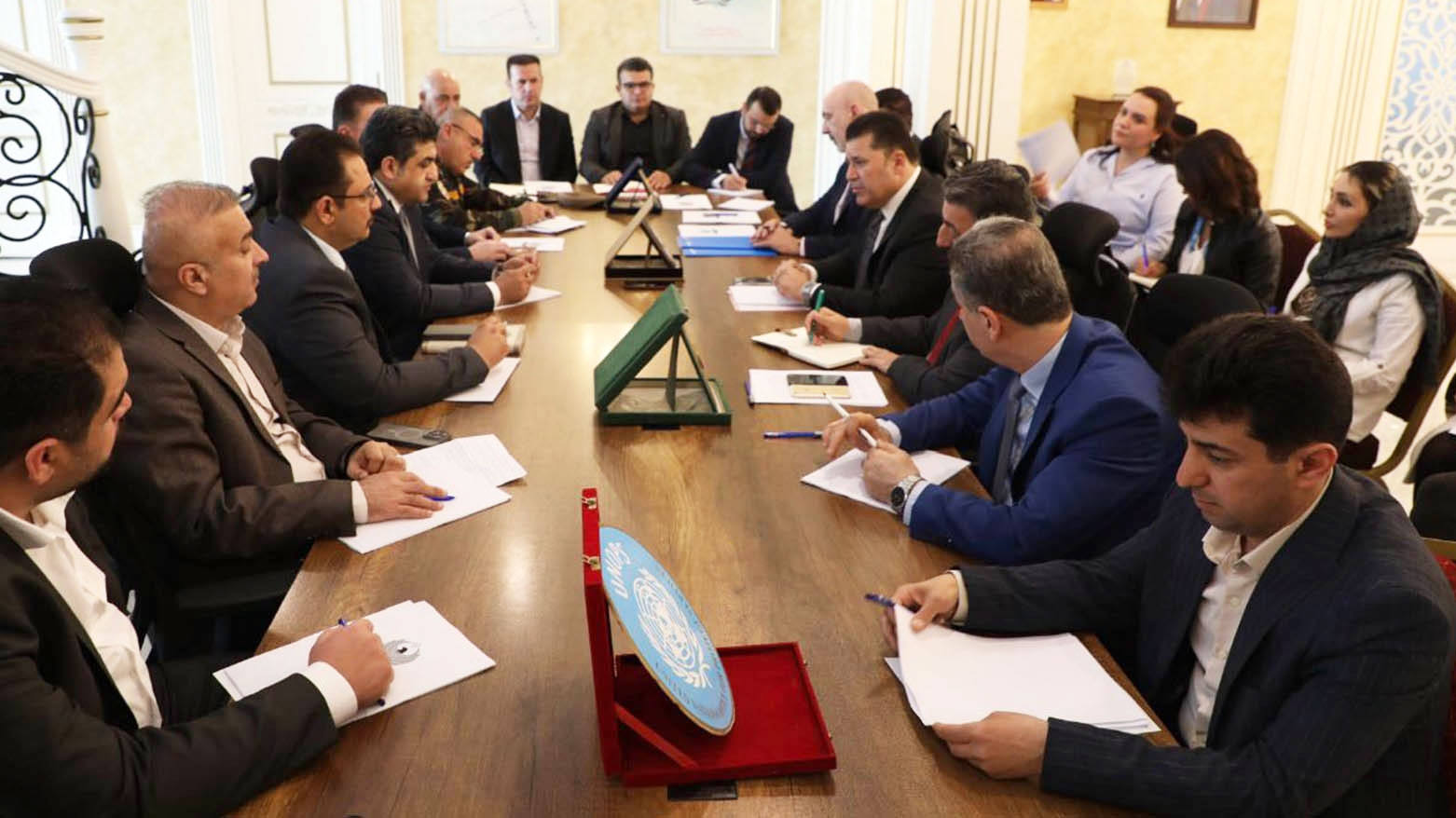 زيباري وممثل (UNODC) يناقشان جهود حكومة كوردستان في مكافحة المخدرات