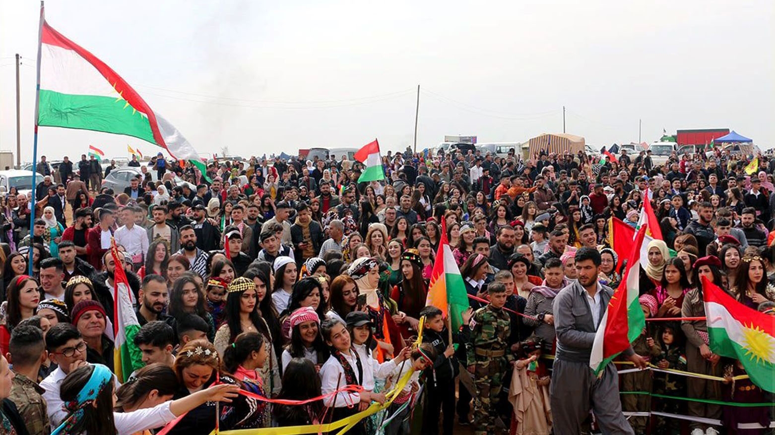 ENKS ahenga Cejna Newrozê li Şamê lidar dixe