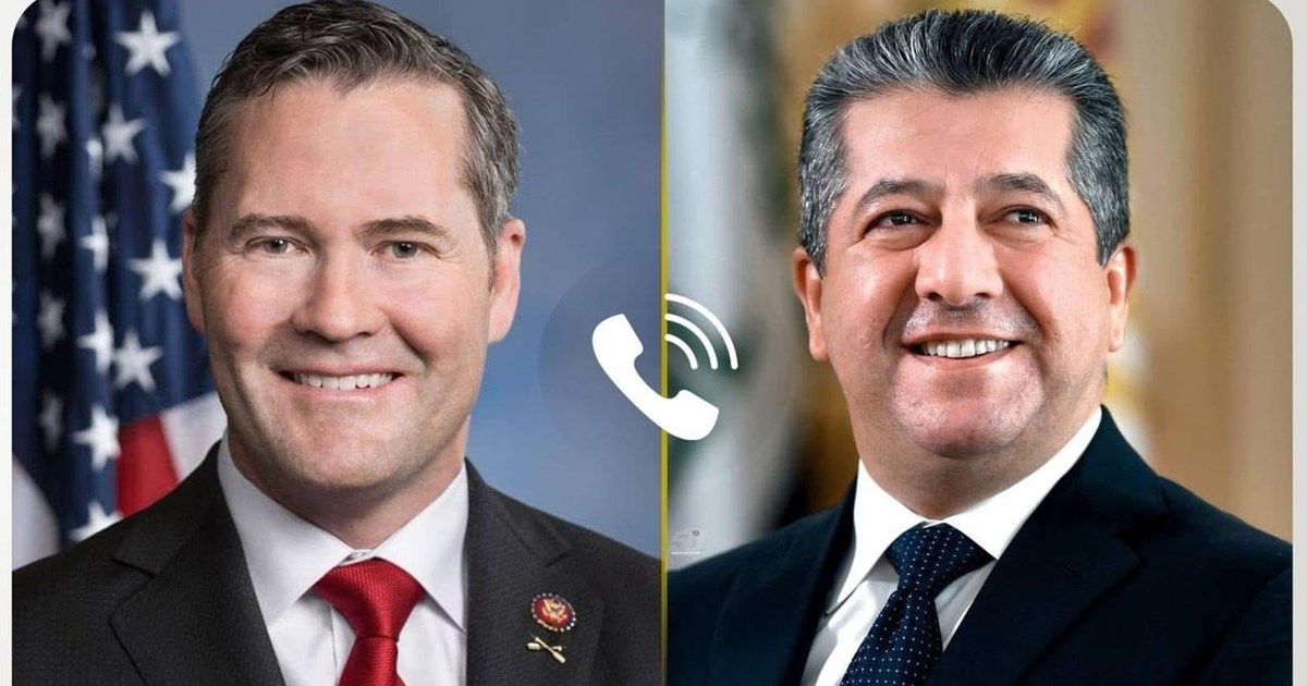 Readout of Prime Minister Barzani’s call with US National Security Advisor Waltz