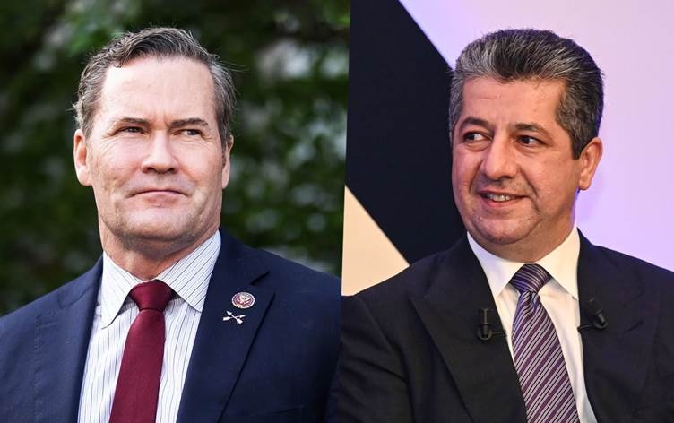 Mesrûr Barzanî û Michael Waltz: Divê hinardekirina petrola Kurdistanê dest pê bike