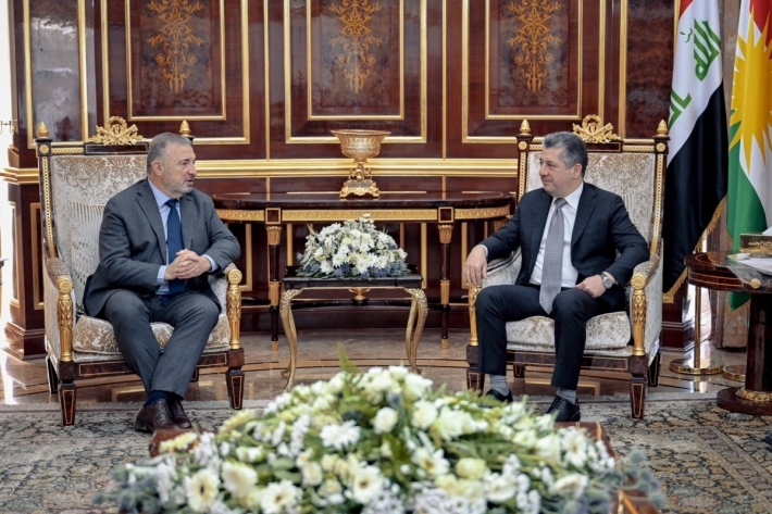 Serokê Hikûmetê pêşwaziya şandeke Banka Cîhanî kir