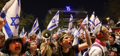 هاووڵاتییانی ئیسرائیل دژی شەڕ خۆپیشاندان دەکەن