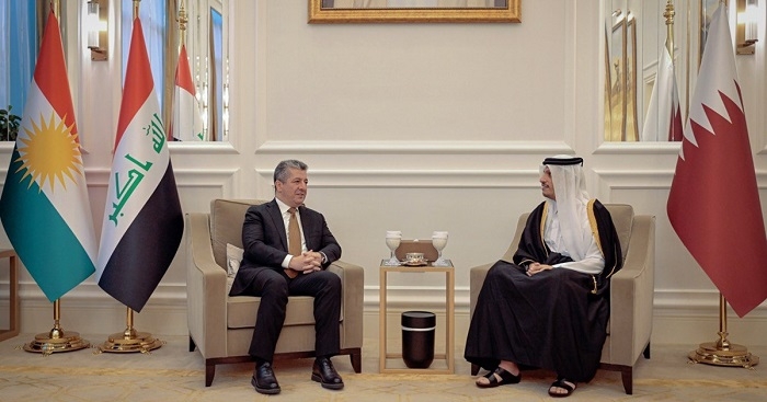 Prime Minister Masrour Barzani Visits Qatar to Strengthen Ties, Discuss Investment Opportunities