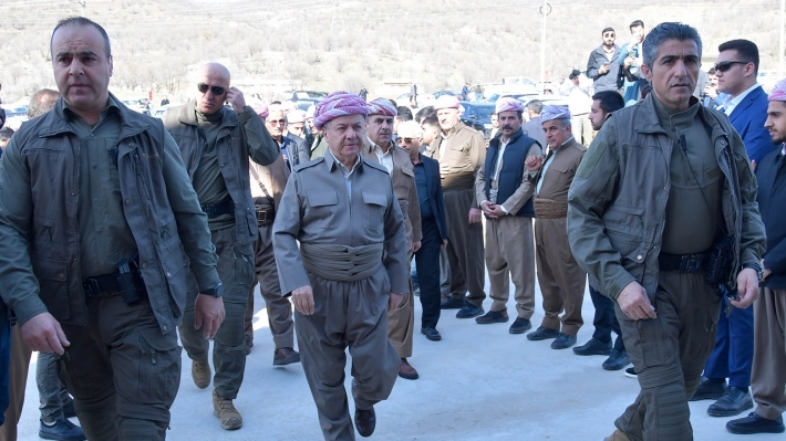 Serok Barzanî beşdarî serxwaşiya Hacî Mîrxan Dolemerî bû