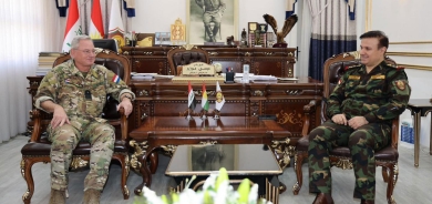 رئيس أركان وزارة البيشمركة يستقبل المستشار العسكري الهولندي