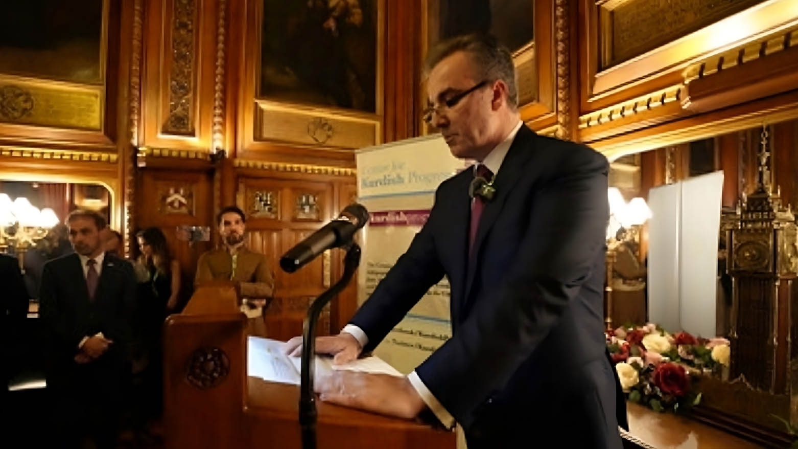 شيفا بارزاني ينقل تهاني الرئيس بارزاني إلى البرلمان البريطاني بمناسبة عيد نوروز