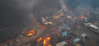 بەهۆی ئاگرکەوتنەوە لە کۆریای باشوور ١٨ کەس گیانیان لەدەستدا