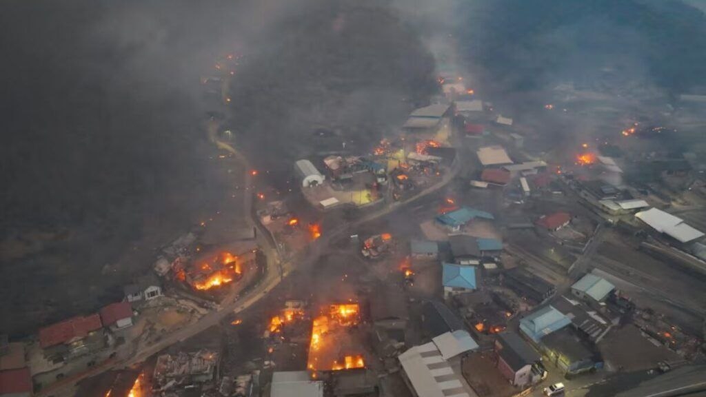 بەهۆی ئاگرکەوتنەوە لە کۆریای باشوور ١٨ کەس گیانیان لەدەستدا