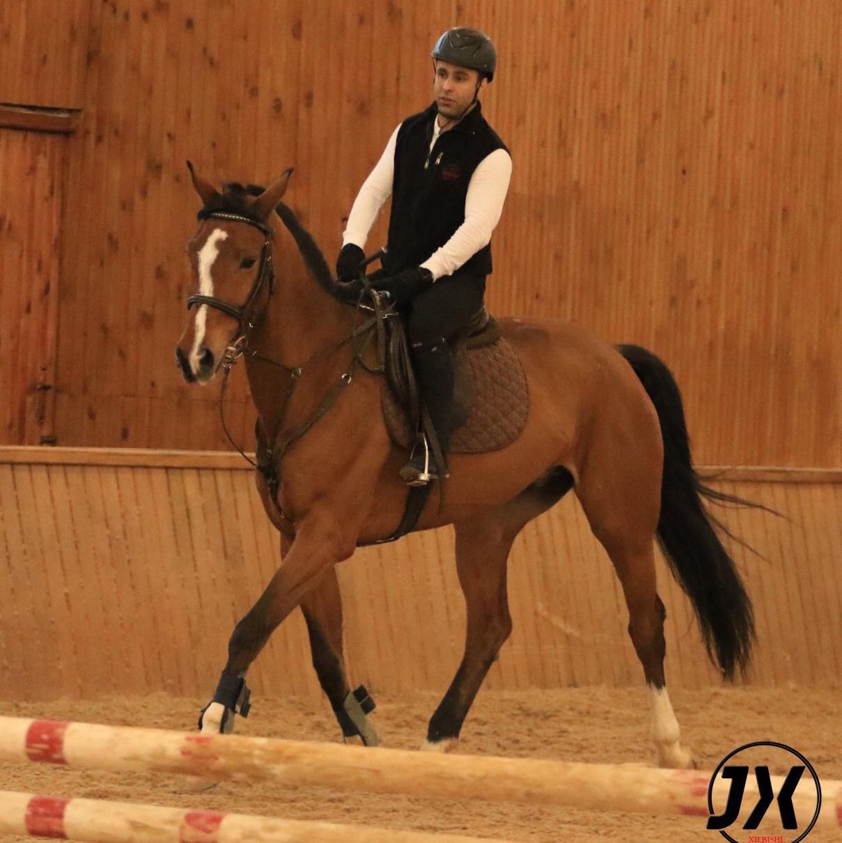 هەوڵدەدەم كۆرسی نێودەوڵەتی وەربگرم لە بواری ڕاهێنانی ئەسپدا