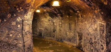 ئەشكەوتی شێڵ لە توێكڵ و مۆزایك