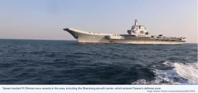 China Conducts Large-Scale Military Drills Near Taiwan as Warning Against Separatism