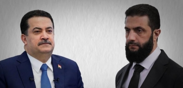 اول اتصال بين الشرع والسوداني.. هذا مادار خلاله