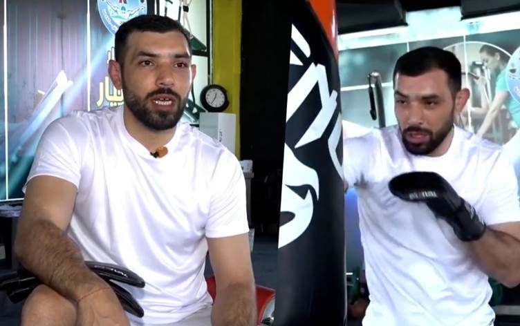 Boksorê Kurd Badîn Heso: Ez wekî şêrê Kurd têm nasîn