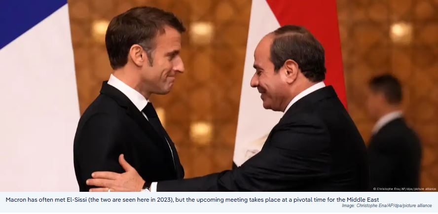 Macron Begins Key Three-Day Visit to Egypt Amid Gaza Crisis and Human Rights Concerns
