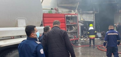 Li Silêmaniyê agir bi bazarekê ket: Bi dehan dikan şewitîn