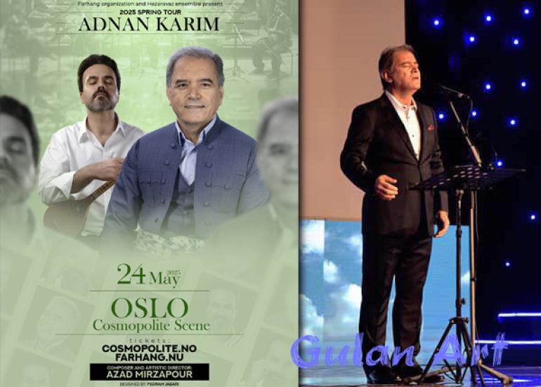 هونەرمەند(عەدنان كەریم) زنجیرە كۆنسێرتێكی گۆرانی سازدەكات