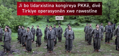 PKK bo lidarxistina kongireya xwe daxwaza rawestadina kiryarên serbazî yê Tirkiyeyê dike