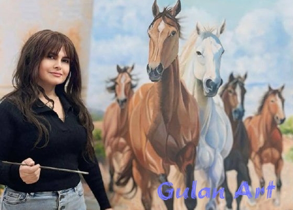 شێوەکار نەورۆز شەهاب بۆ گوڵان:هونەرمەند کار لەسەر ڕۆحیەت و زیندوویەتی هەستی نێوان تابلۆ و بینەر دەکات