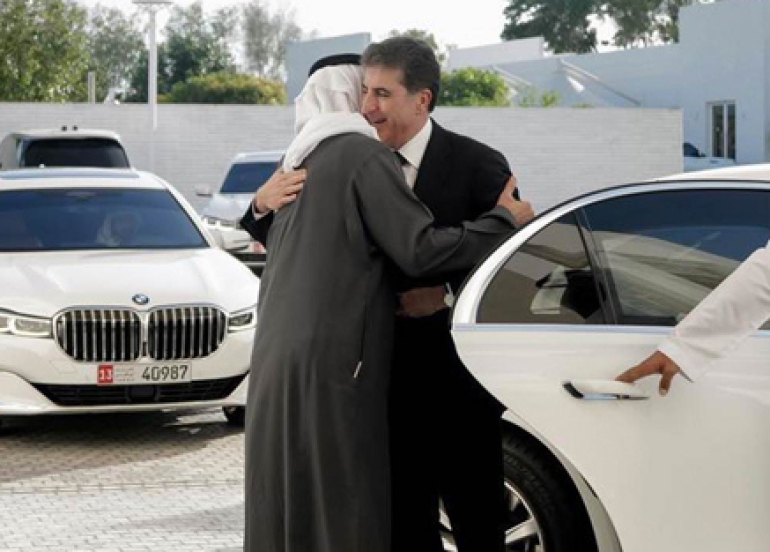 نێچیرڤان بارزانی و محەممەد بن زاید ئال نەهیان: بە دانایی مامەڵە لەگەڵ دۆخی رۆژهەڵاتی نێوەڕاست بکرێت