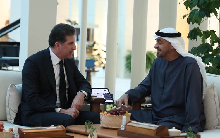 Nêçîrvan Barzanî bi Serokê Îmaratê re civiya