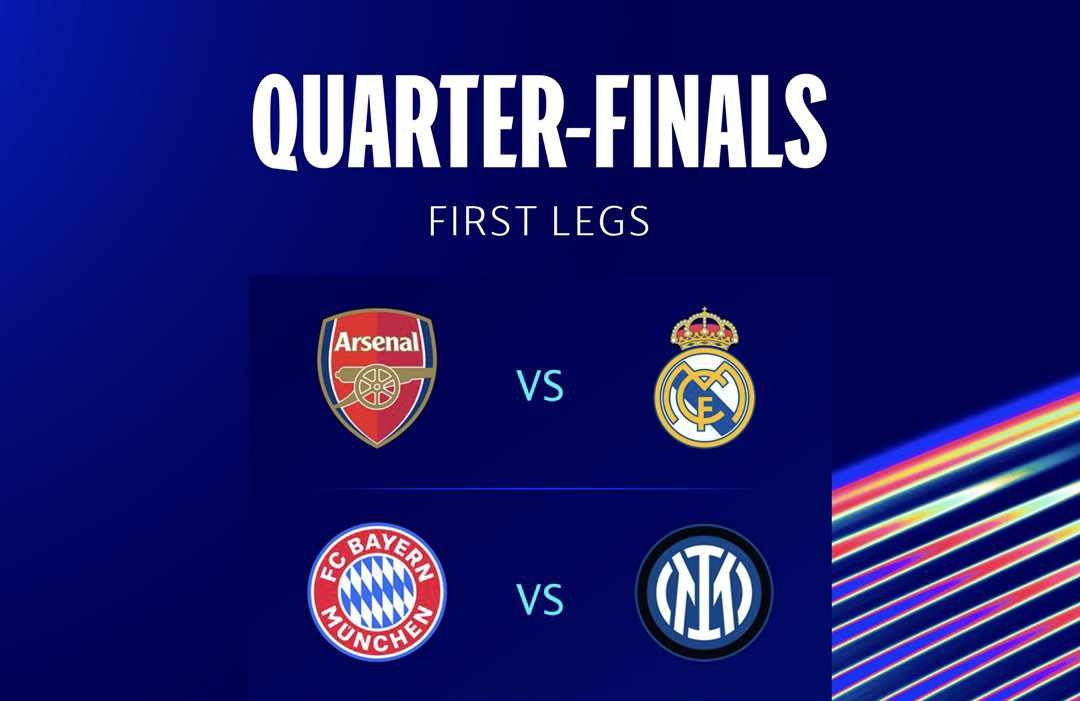 ئامارەکانی ئەو جەنگەی چارەکی کۆتایی چامپیۆنزلیگ بزانە