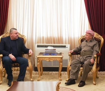 لـــە ســــەلاحــــەددیــــن سەرۆک مەسعود بارزانی پێشوازی لە بەڕێز ئاراس حەبیب سکرتێری گشتیی کۆنگرەی نیشتیمانیی عێراق کرد.