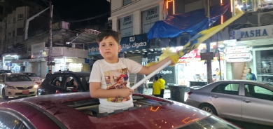 بعد انتهاء مواجهة القادسية.. جمهور فريق دهوك يشعل شوارع المحافظة بالاحتفالات