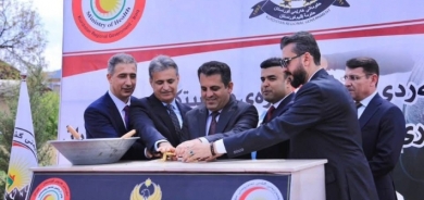 وضع الحجر الأساس لمشروع مركز العلاج الطبيعي في مدينة سوران