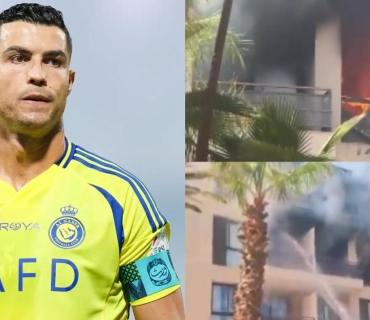 هۆتێل ڕۆناڵدۆ له مەغریب ئاگری گرت