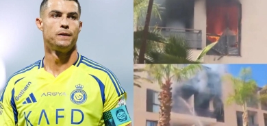 هۆتێل ڕۆناڵدۆ له مەغریب ئاگری گرت