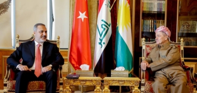 Hakan Fîdan: Birêz Mesûd Barzanî ji bo çareserkirina pirsgirêkên Herêm û Iraqê bi awayekî avaker çi ji destê wî tê encam dide