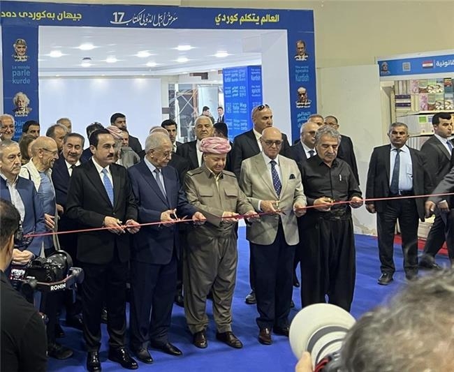 President Barzani Inaugurates 17th Erbil International Book Fair, Stresses Unity and Progress
