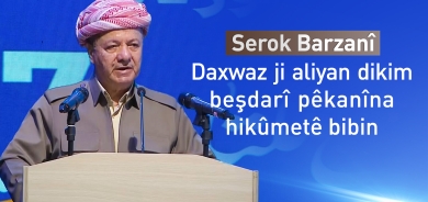 Serok Barzanî ji bo pêkanîna hikûmetê peyamek pêşkêşî aliyan dike