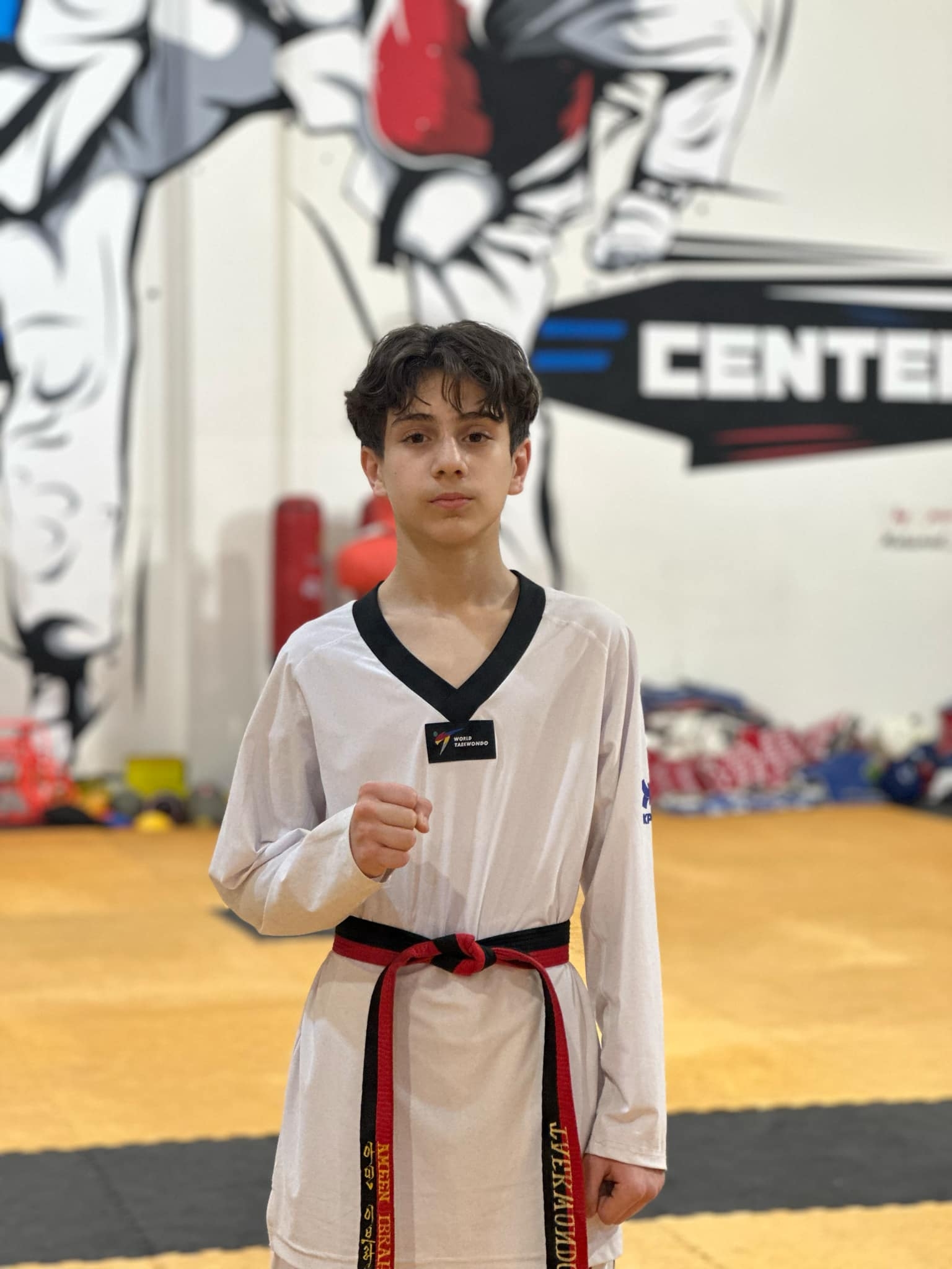 ئەمین ئیبراهیم دەچێتە پاڵەوانێتی تایكواندۆی جیهانی