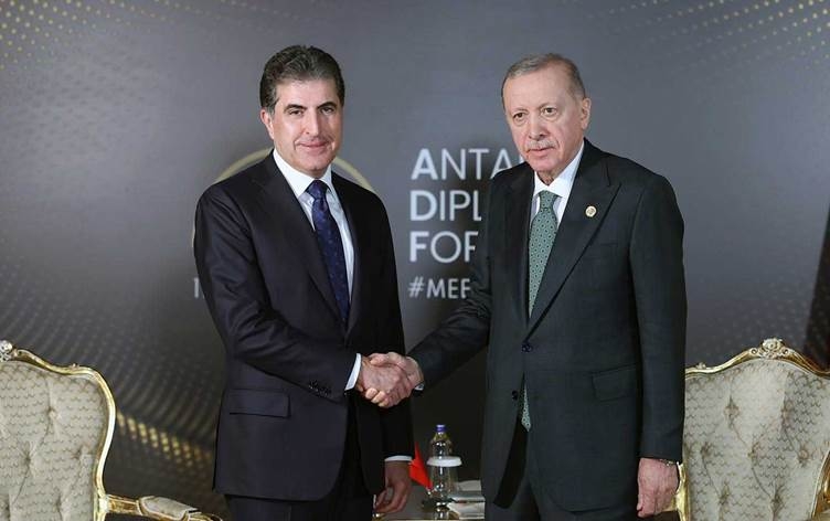 Kurdistan Region President Nechirvan Barzani Urges PKK to Respond to Öcalan’s Call in Meeting with Erdoğan