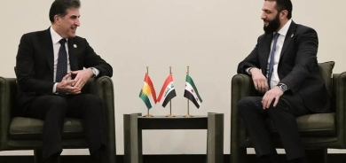 نيجيرفان بارزاني يجتمع مع أحمد الشرع