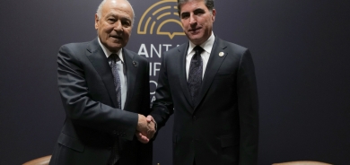 نێچیرڤان بارزانی، سه‌رۆکی هه‌رێمی کوردستان له‌گه‌ڵ به‌ڕێز ئه‌حمه‌د ئه‌بو‌لغه‌یت، ئه‌مینداری گشتیی کۆمکاری وڵاتانی عه‌ره‌بی، کۆبووه‌وه‌.