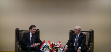 President Nechirvan Barzani meets with Turkish Minister of Defense