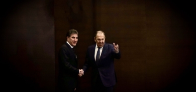 نيجيرفان بارزاني ولافروف يؤكدان على أهمية العلاقات بين روسيا والعراق