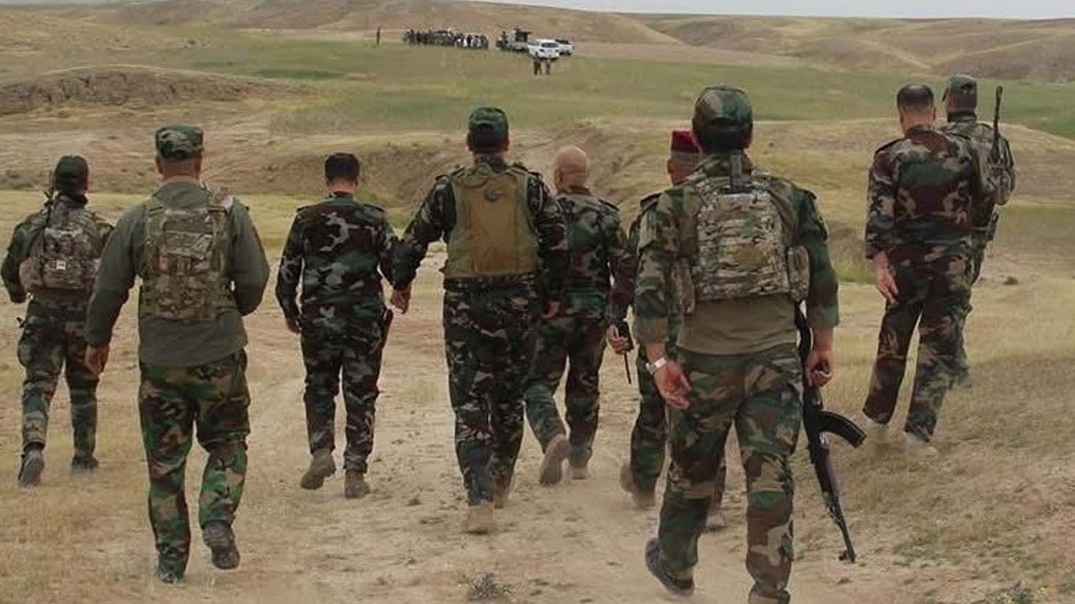 قوات البيشمركة تنفذ عملية تمشيط ضد فلول داعش وتدمر عدداً من الأوكار