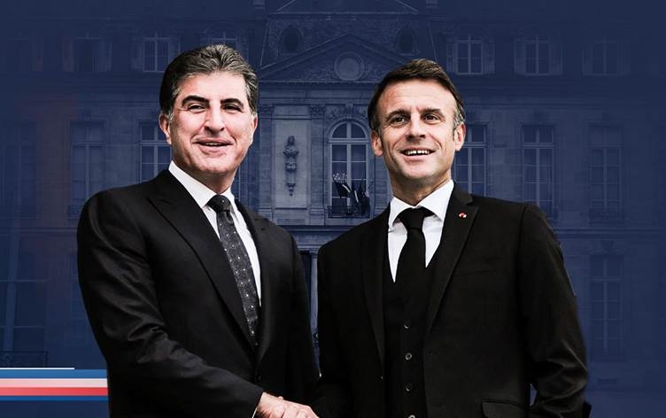 نيجيرفان بارزاني ضيفاً على ماكرون في الإليزيه الإثنين المقبل