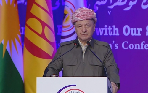 بە بەشداریی سەرۆک بارزانی  یەکەمین کۆنفرانسی ئافرەتانی کوردستان، لە شاری هەولێر دەستی پێ کرد