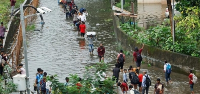 Li Hîndistan û Nepalê di encama baranên tund de 100 kes zêdetir mirin