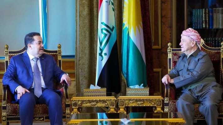 Sûdanî: Me bi Serok Barzanî re alîkariyên navbera Iraq û Herêma Kurdistanê gotûbêj kirin